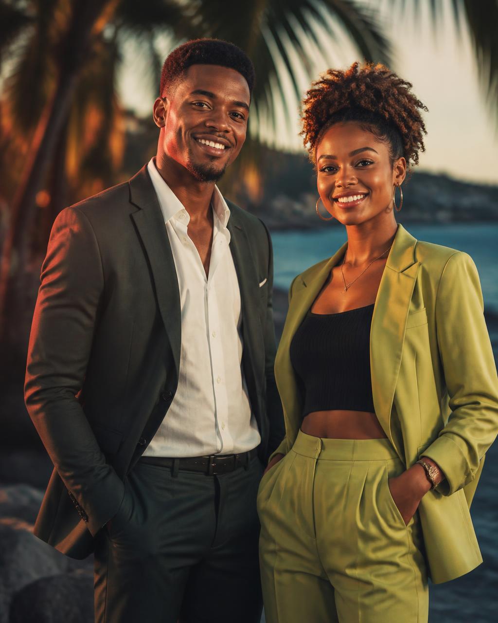 Duo de jeunes conseillers qui réussissent en Martinique